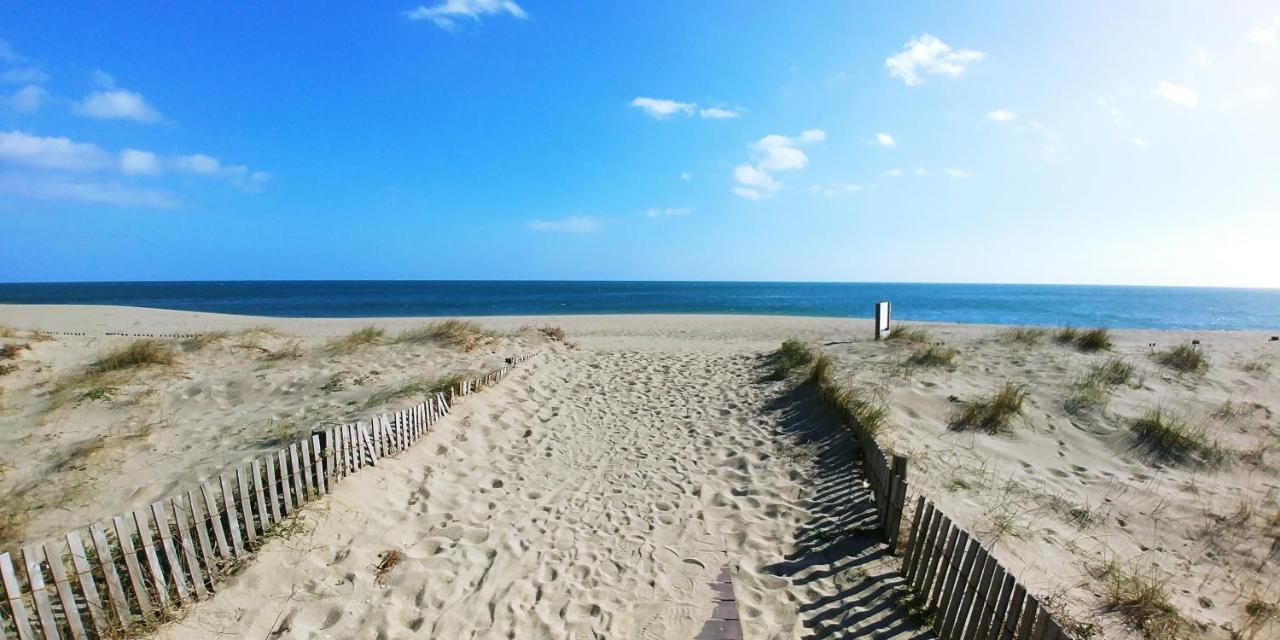 Vue Mer Panoramique Wifi Gratuit Le Barcarès Exteriér fotografie