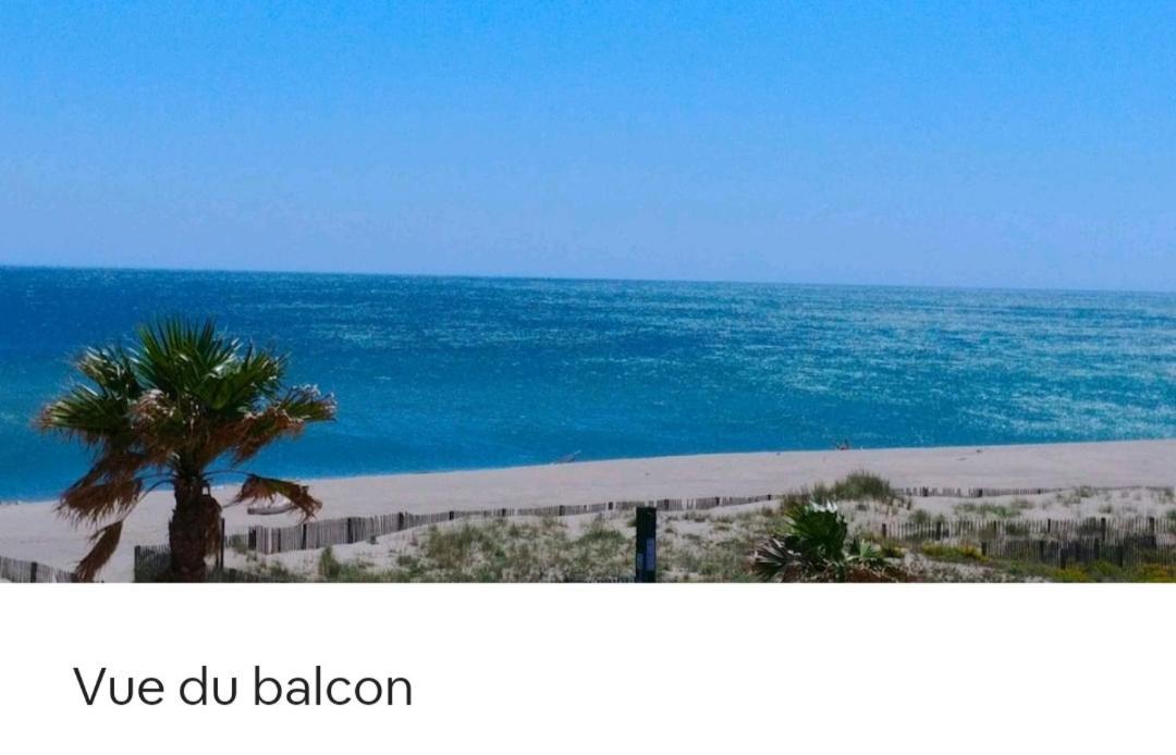 Vue Mer Panoramique Wifi Gratuit Le Barcarès Exteriér fotografie